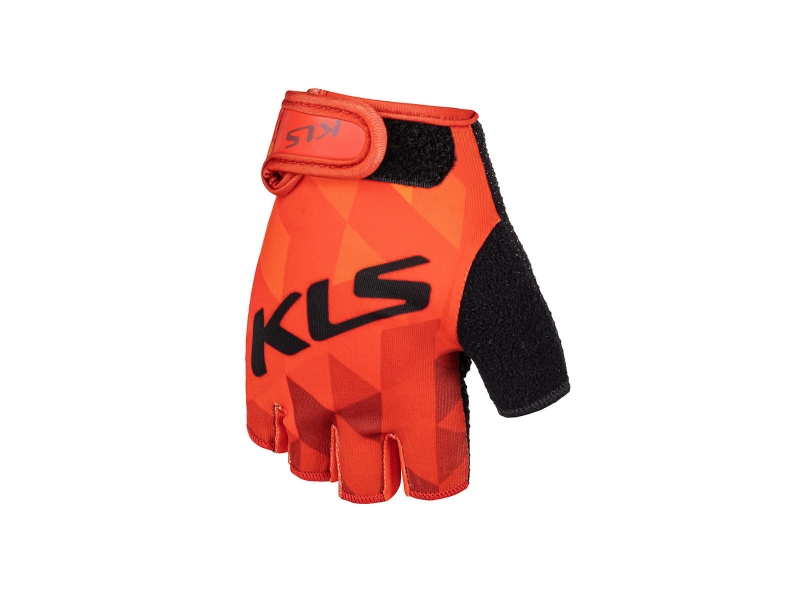 Rękawiczki rowerowe Kellys Yogi krótkie; kolor: czerwony