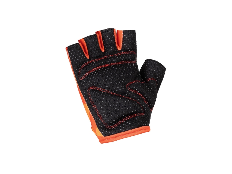 Rękawiczki rowerowe Kellys Yogi krótkie (wnętrze); kolor: czerwony