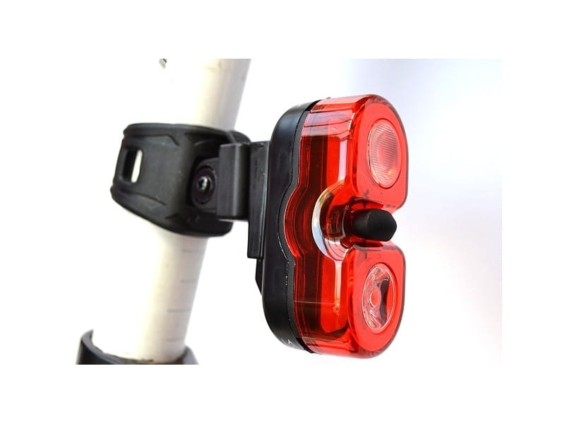 Tylna lampka rowerowa Serfas TL-200; sposób montażu