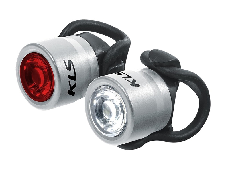 Zestaw oświetleniowy IO Set KLS; kolor: srebrny