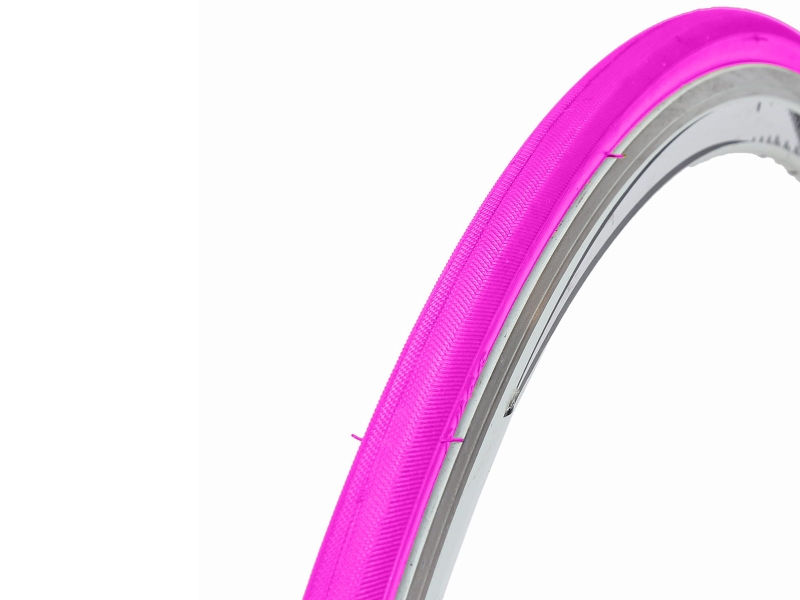 Różowa opona rowerowa Duro 700x25C DB-7001