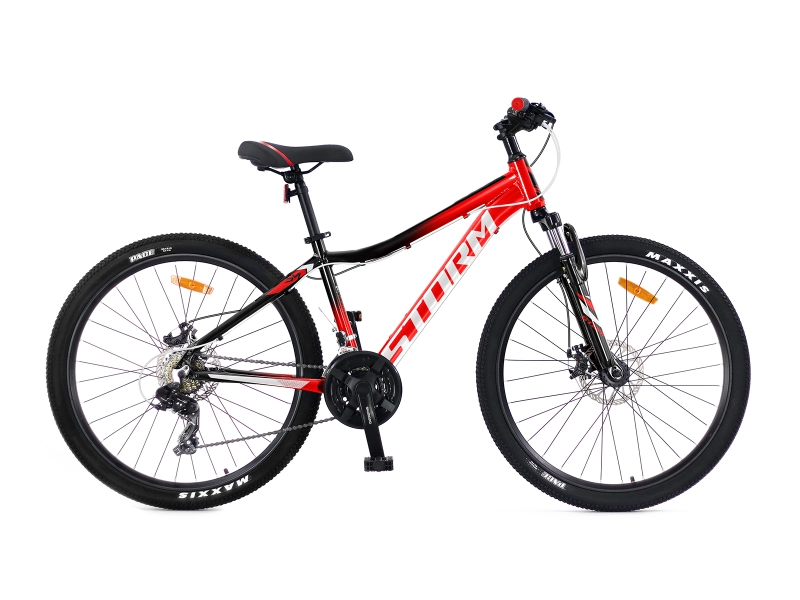 Rower Storm Racer 26" Hamulec Tarczowy Mechaniczny 13,5 " czerwono-czarny