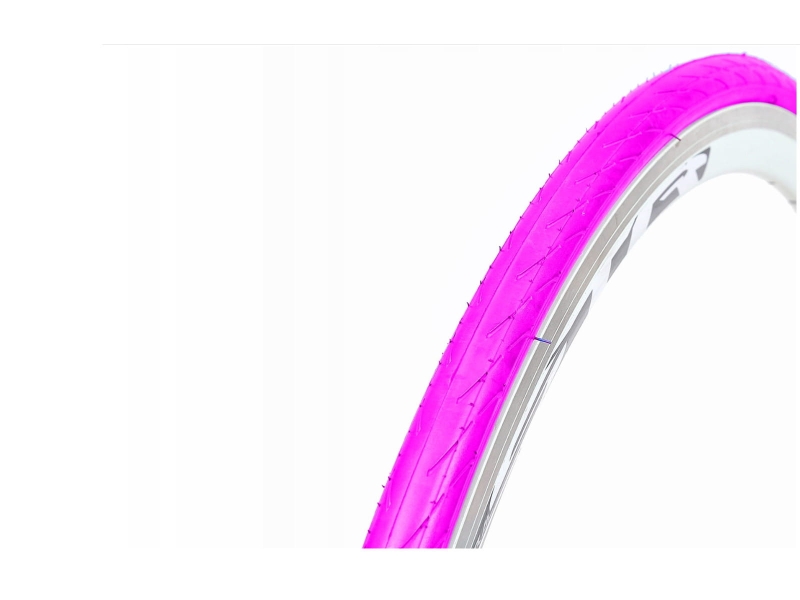 Różowa opona rowerowa Duro 700x23c DB-7043  - zwijana
