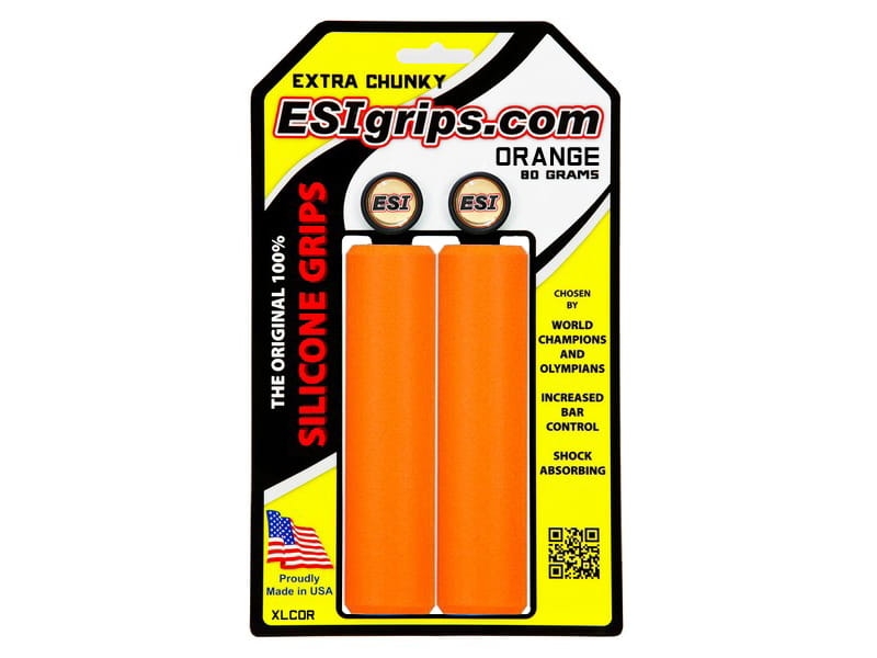 Chwyty rowerowe Esi Extra Chunky; Pomarańczowy