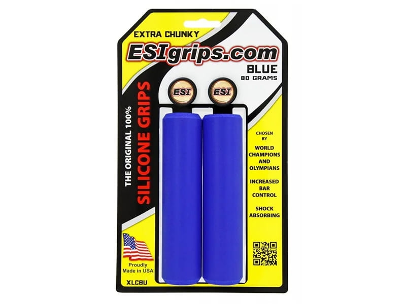 Chwyty rowerowe Esi Extra Chunky; Niebieski