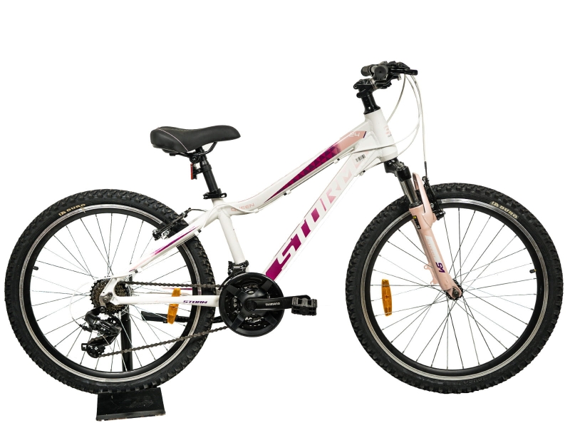 Rower dla dziewczynki Storm Queen 24" alu Shimano BIAŁO RÓŻOWY 11655.jpg