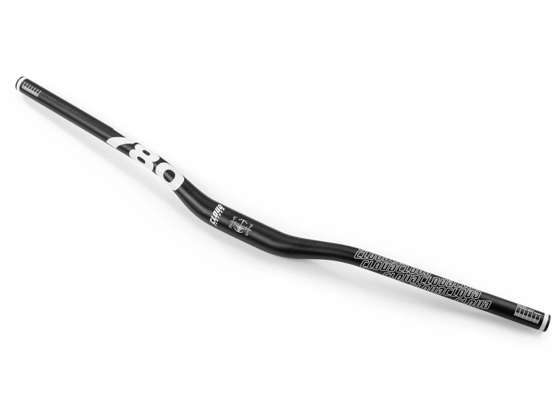 Kierownica Cloud Perform 780 DH 31.8MM black white anoda / czarno biała