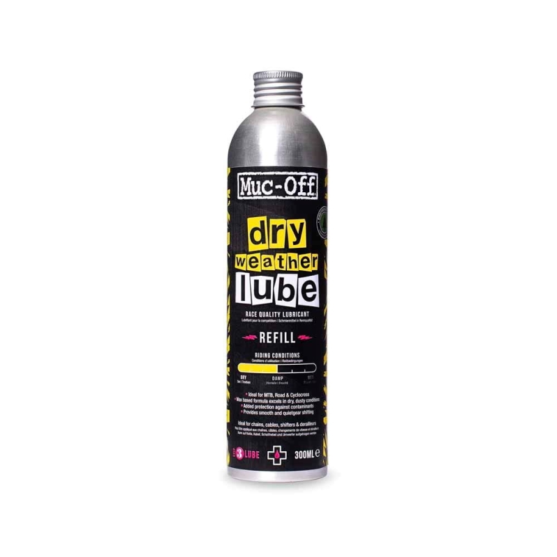 Smar do łańcucha Muc-Off Dry Lube na suche warunki 300ml 
5037835215342.jpg