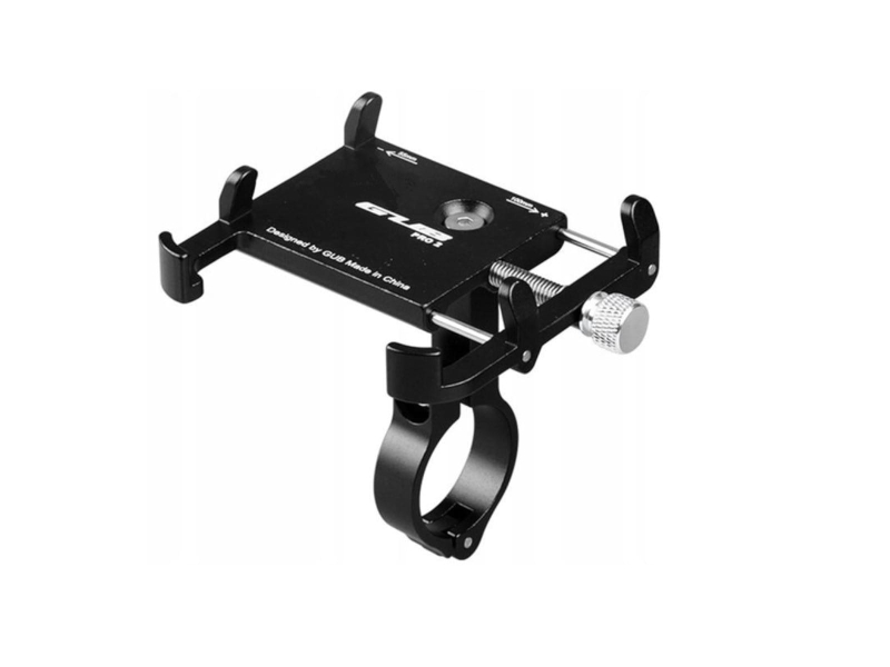 UCHWYT NA TELEFON ALUMINIOWY GUB PRO-2 - czarny