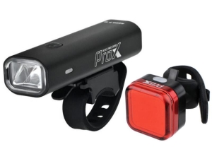 Zestaw oświetleniowy PROX AERO III SET 400Lm + APUS 40Lm USB