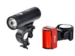 Zestaw oświetleniowy PROX SPIKA SET 1100Lm + ZETA S 80Lm USB-C, POWERBANK