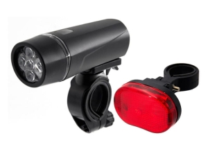 Zestaw lampek rowerowych X-LIGHT diodowych 100+305r