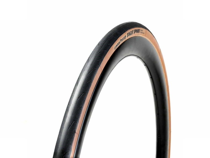 Opona 700x28C GOODYEAR - Eagle Sport Tube Type Tan DRUT