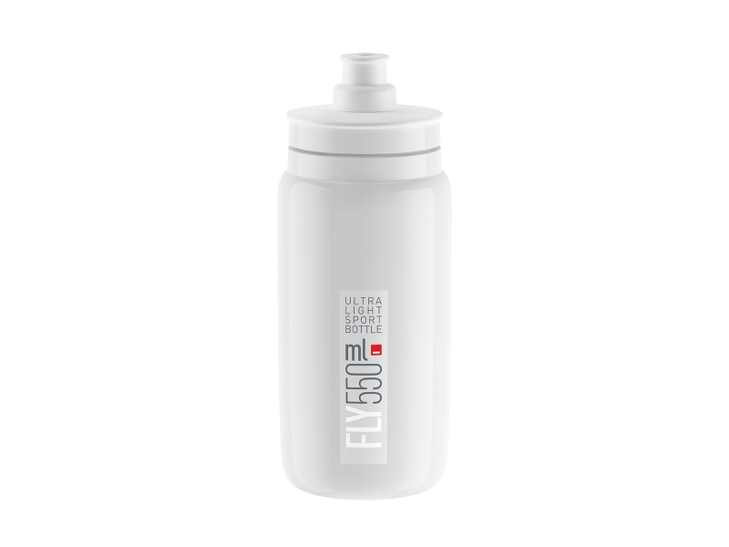 BIDON ELITE FLY 550ML SZARY