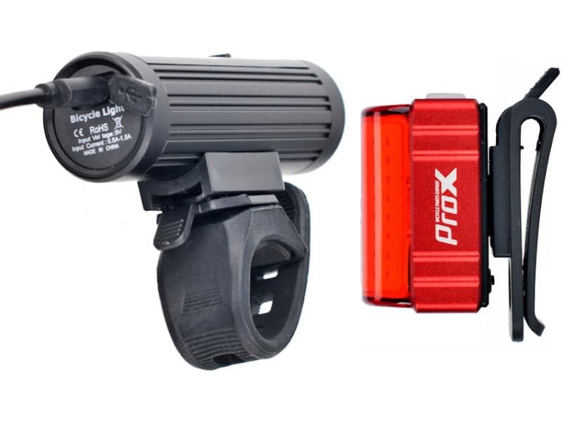 ZESTAW LAMP PROX HAMAL SET 600Lm + ZETA S 80Lm USB