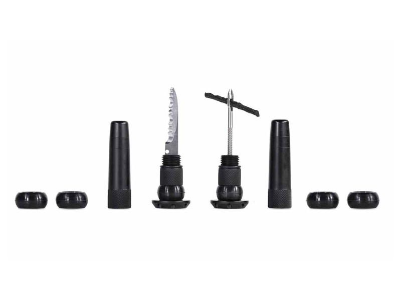 ZESTAW NAPRAWCZY MUC-OFF TUBELESS CZARNY Stealth Tubeless Puncture Plugs Matt Black