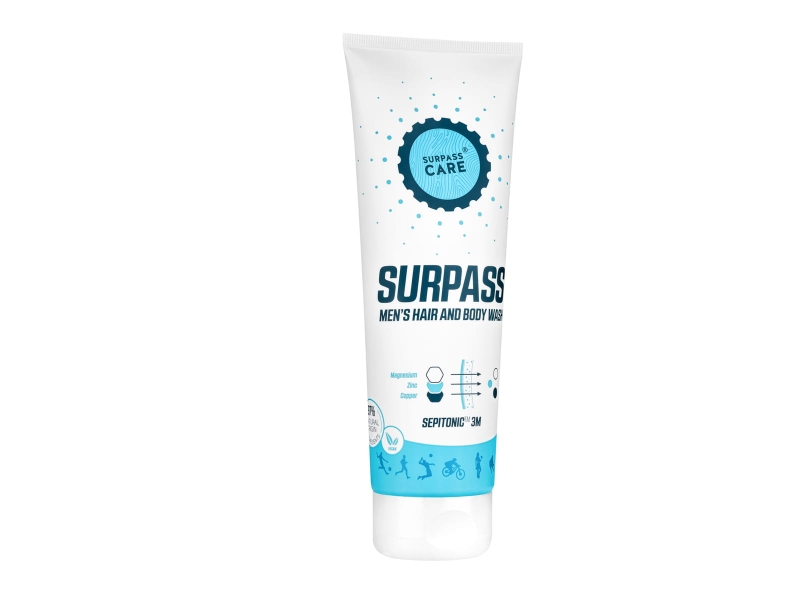 SURPASS MEN'S SPORT HAIR AND BODY WASH 250ml