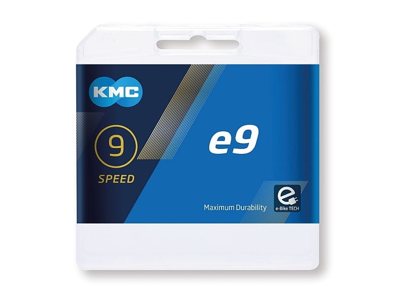 ŁAŃCUCH KMC e9/9-SPEED/122L