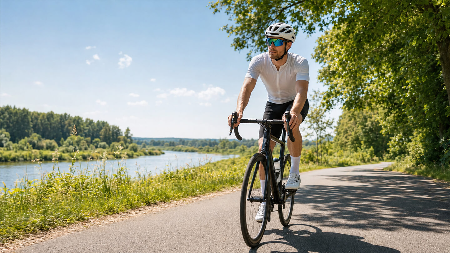 Rower w upały. Jak bezpiecznie jeździć latem?