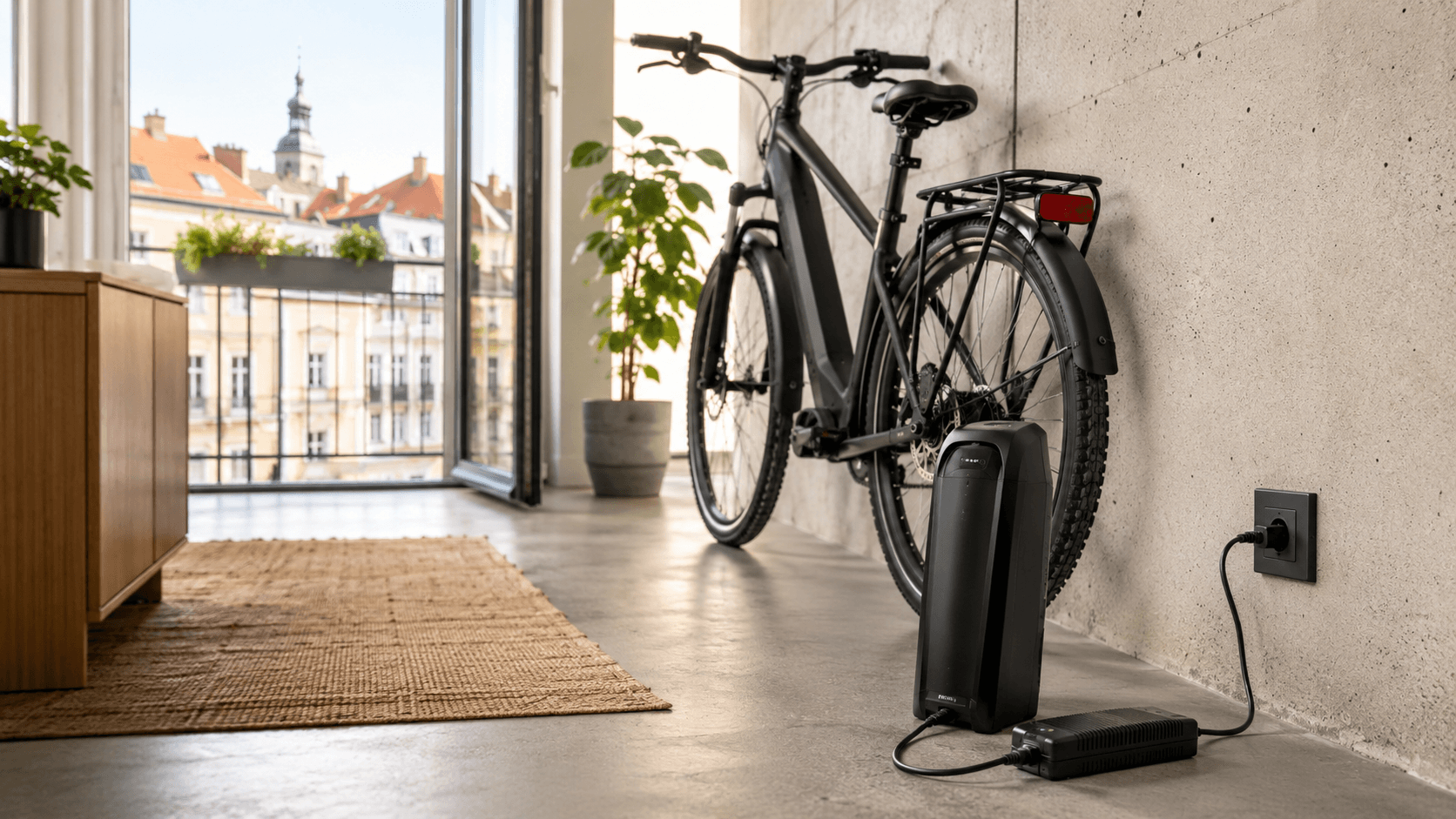 Jak bezpiecznie ładować i przechowywać baterię do roweru elektrycznego w mieszkaniu? Checklista na lato, zimę i dłuższą przerwę